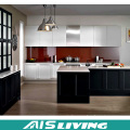 Foshan Factory Double Color Melamine Playwood Kitchen Cabinets Furniture (AIS-K948)